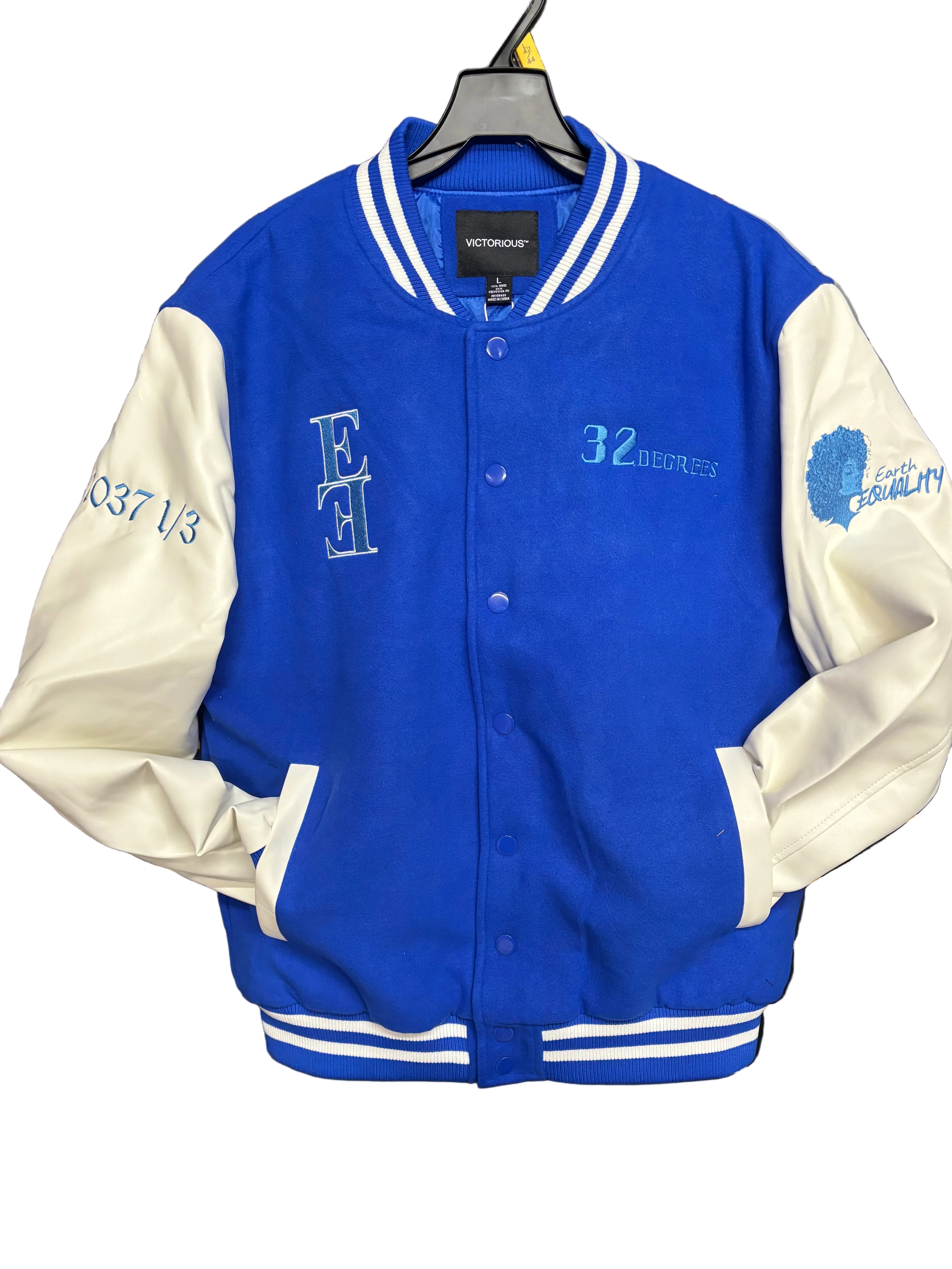 Earth Equality Varsity Jacket